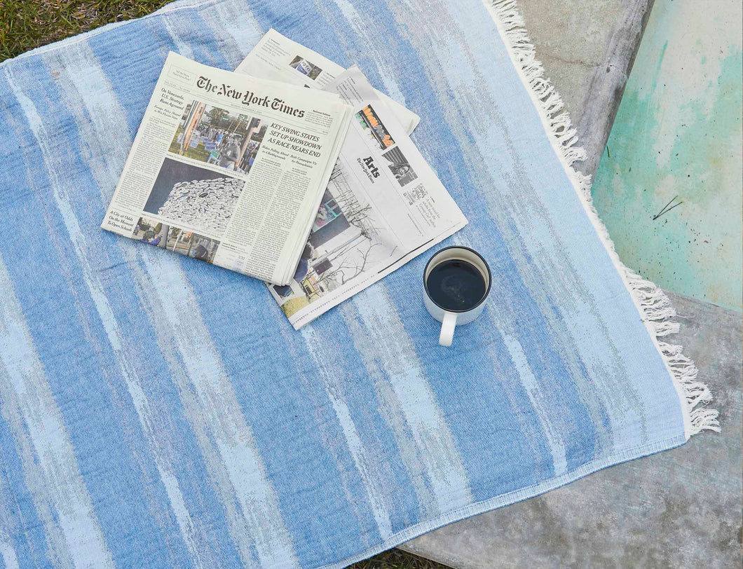 Blue Ocean Turkish Towel