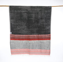 Load image into Gallery viewer, Black Indigo Beach Turkish Towel