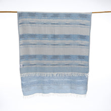 Load image into Gallery viewer, Blue Ocean Turkish Towel