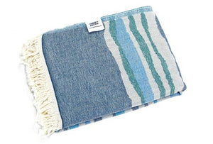 Blue Wave Turkish Towel